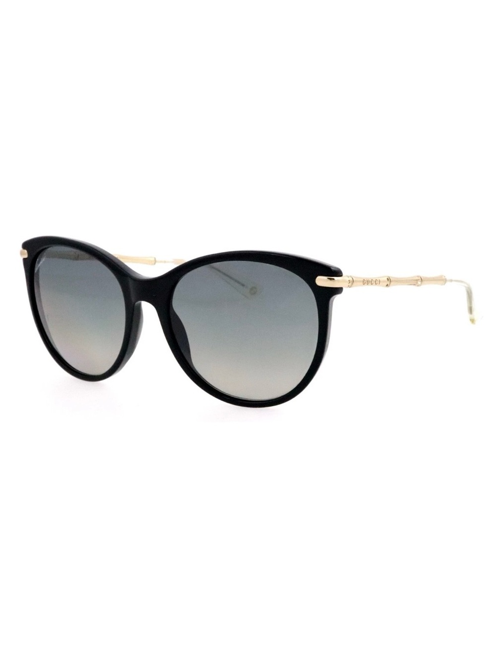 Gucci Black Frame Gradient Lens Women's Sunglasses